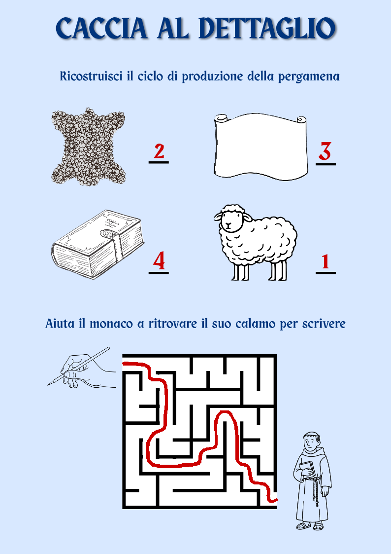 caccia dettaglio abbazia